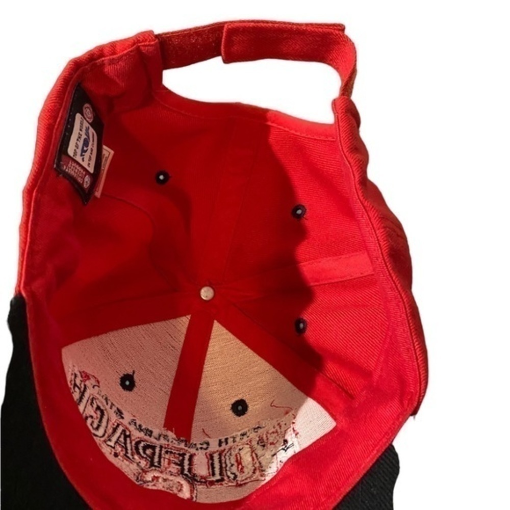 NC State University Wolfpack Cap Red & Black Official Licensed Adjustable​​​ - Picture 4 of 5